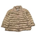 Herno Giubbino Tinta Unita con Zip per Bambina PI000179G SABBIA HERNO 