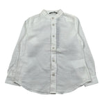 Antony Morato Camicia Manica Lunga tinta unita Collo Coreano Panna per Bambino MKSL00264 PANNA ANTONY MORATO 