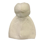 LE BEBE' cappello tinta unita con pon pon Bianco per Bambina LBG5509J BIANCO LE BEBE' 