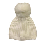 LE BEBE' cappello tinta unita con pon pon Bianco per Bambina LBG5509J BIANCO LE BEBE' 