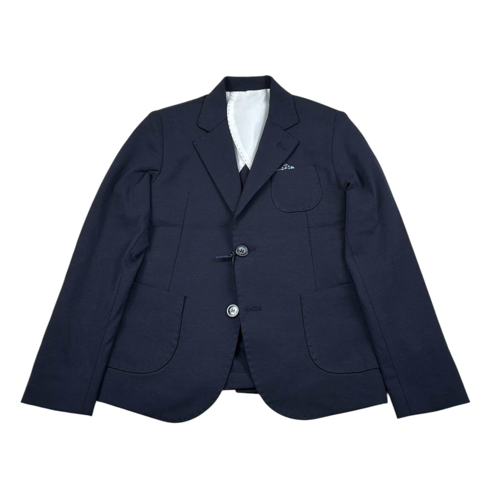 Emanuel Pris Giacca Tinta Unita con Taschino per Bambino EGC1093R BLU EMANUEL PRIS 