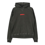 DSQUARED2 felpa chiusa con cappuccio tinta unita con trafori Verde per Bambino DQ2609 VERDE DSQUARED2 