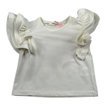 Vicolo T-Shirt Girocollo Tinta Unita con Logo per Neonata 3146M00370X PANNA VICOLO 