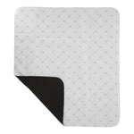 Elisabetta Franchi Coperta Tinta Unita con Logo per Neonata ENC070 BIANCO/NERO ELISABETTA FRANCHI 