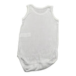 Calamaro Body Mezza Manica Tinta Unita con Trafori per Neonato BDM1 BIANCO CALAMARO 