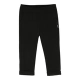 Msgm Pantalone Tinta Unita Con Elastico In Vita Nero Per Bambino