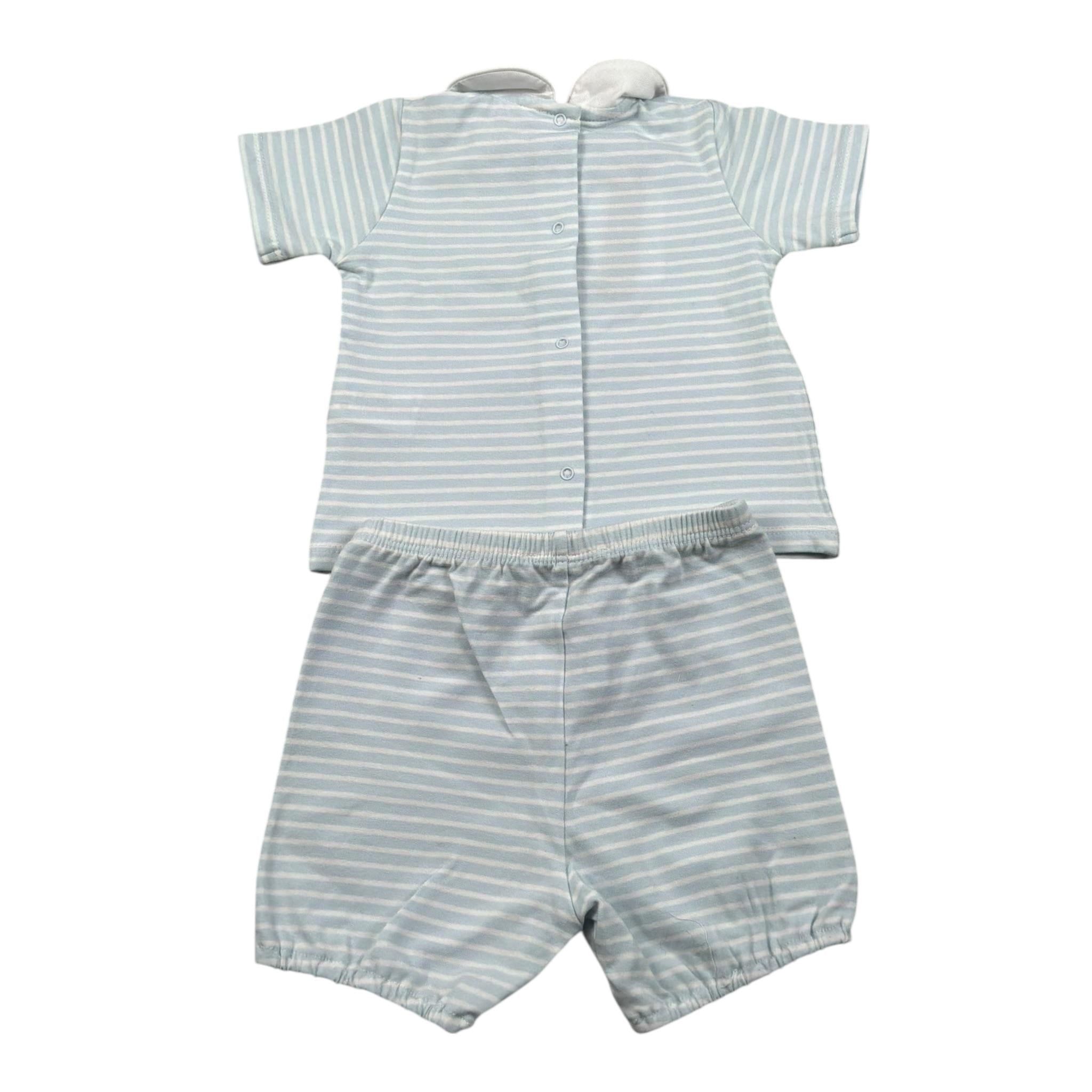 Coccode Completo 2 Pezzi T-Shirt-Culotte per Neonato C55267O AZZURRO COCCODE 