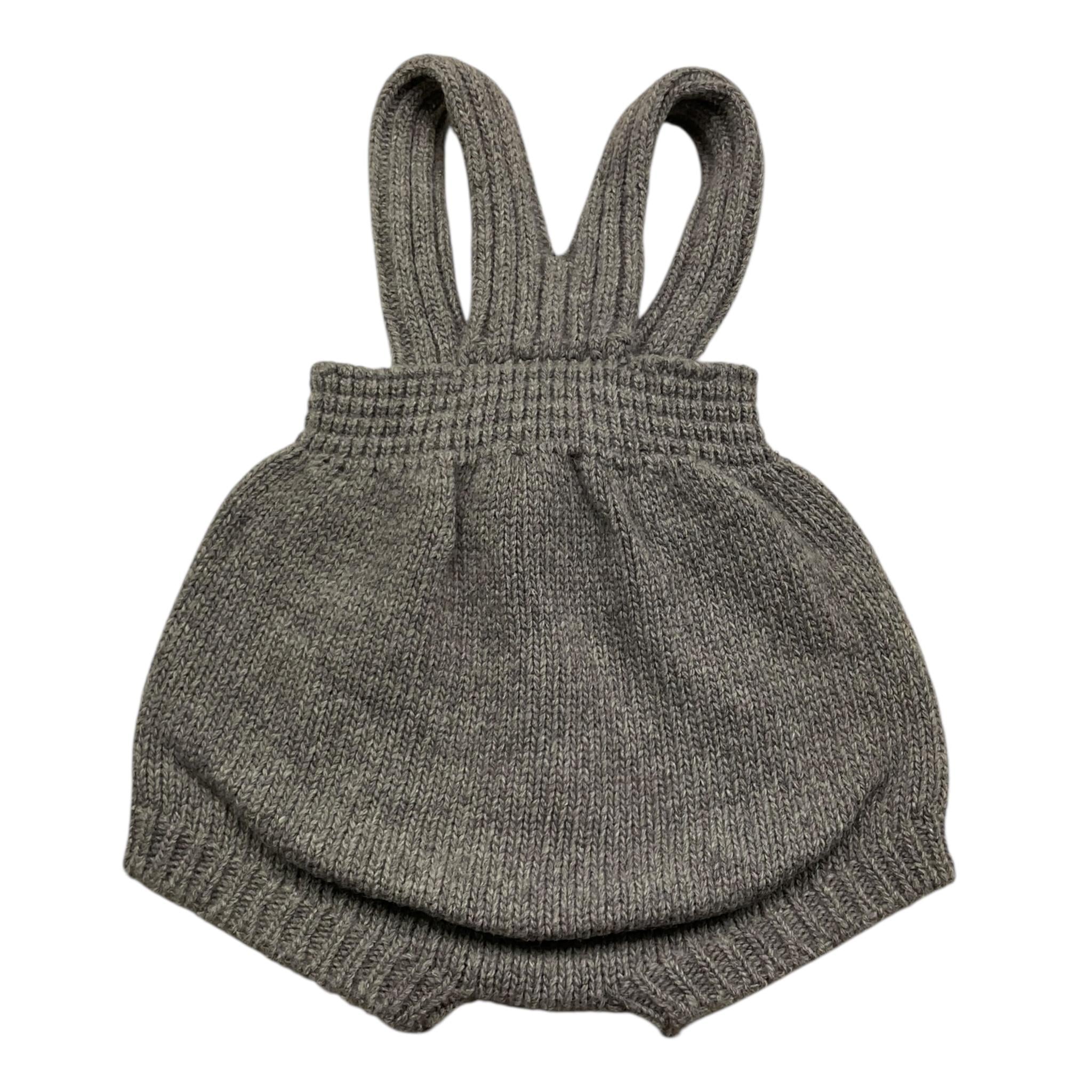 WEDOBLE pagliaccetto tinta unita con bretelle Grigio per Neonato I2404305B09 GRIGIO WEDOBLE 