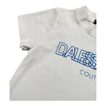 Daniele Alessandrini T-Shirt Girocollo Tinta Unita con Logo per Neonato 1296M0933 BIANCO DANIELE ALESSANDRINI 