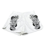 John Richmond Completo 2 Pezzi Short Tinta Unita con Stampa-Camicia per Bambina RGP26126CE BIANCO JOHN RICHMOND 