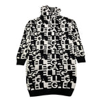 GAELLE abito tinta unita logato con cappuccio Bianco/nero per Bambina 2741VW00420XXX BIANCO/NERO GAELLE 