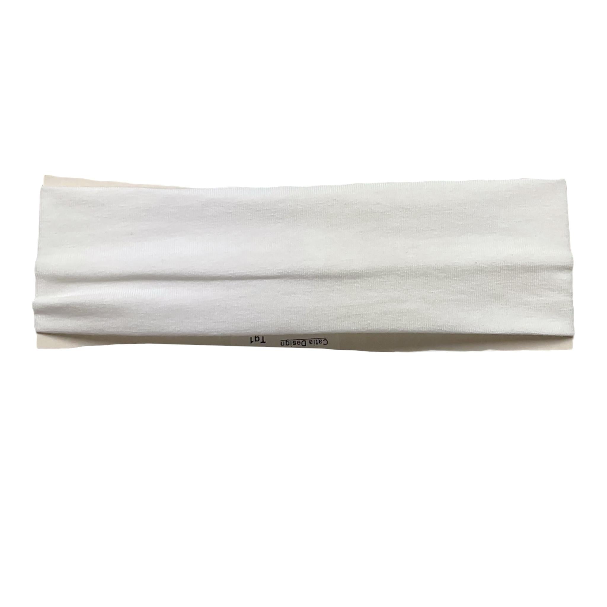 Ninnaoh Fascia Tinta Unita con Fiocco per Neonata E25FA81 BIANCO NINNAOH 