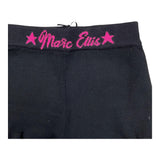 MARC ELLIS short tinta unita con stampa e elastico in vita Nero per Bambina JMNSO00181 NERO MARC ELLIS 