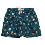 F**K Costume Modello Bermuda Tinta Unita con Fantasia per Neonato FJ25J04BA30X21N VERDE F**K 