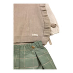 BARCELLINO completo 3 pezzi gilet-camicia-short Beige per Neonata 116214 BEIGE BARCELLINO 