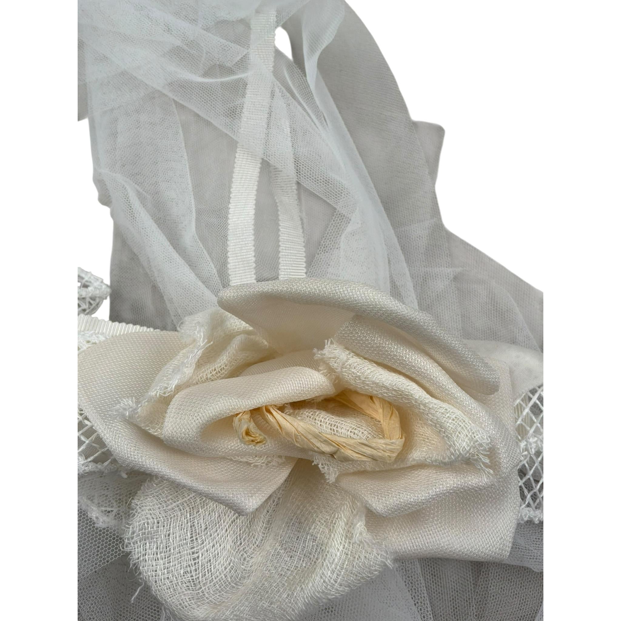 Raffaella Coroncina Capelli Tinta Unita per Bambina GITTE BIANCO RAFFAELLA 