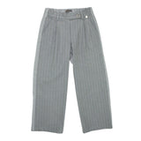 MANILA GRACE pantalone tinta unita con fantasia a righe Grigio per Bambina MFJF24P126 GRIGIO MANILA GRACE 