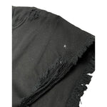 Lu Lu By Miss Grant Short Tinta Unita con Strappi per Bambina LL3381 NERO LU LU BY MISS GRANT 