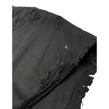 Lu Lu By Miss Grant Short Tinta Unita con Strappi per Bambina LL3381 NERO LU LU BY MISS GRANT 