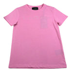 John Richmond T-Shirt Girocollo Tinta Unita con Logo per Bambina RGP26017TS ROSA JOHN RICHMOND 