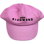 John Richmond Cappello con Visiera Tinta Unita con Logo per Bambina RGP26027BT ROSA JOHN RICHMOND 