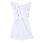 Twinset Tuta Tinta Giromanica Tinta Unita per Bambina 251GJ2405 BIANCO TWINSET 