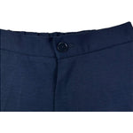 Paolo Pecora Pantalone Tinta Unita con Elastico In Vita per Bambino PP4199 BLU PAOLO PECORA 