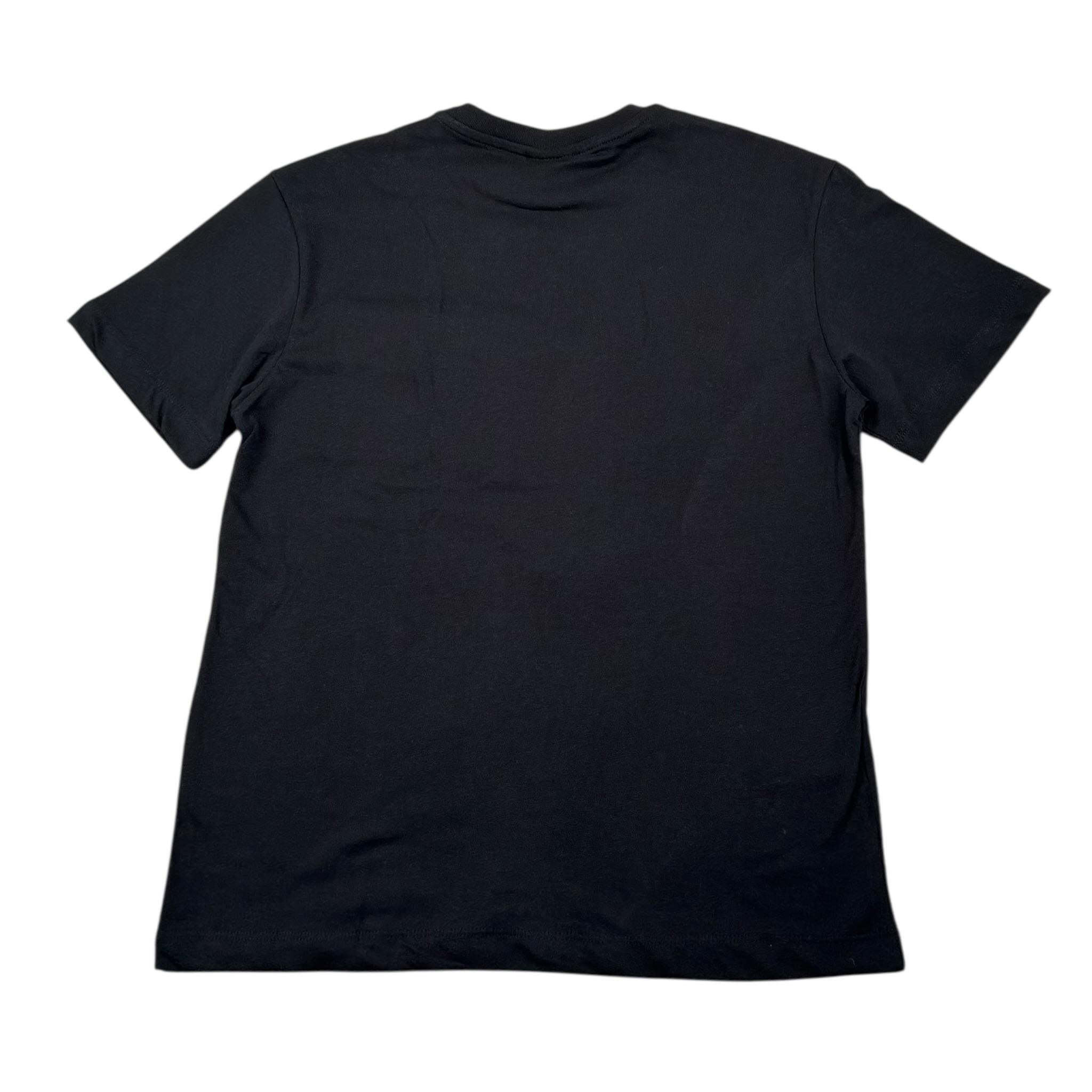 Disclaimer T-Shirt Girocollo Tinta Unita con Taschino per Bambino 25EDK58460 NERO DISCLAIMER 