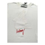 Iceberg T-Shirt Girocollo Tinta Unita con Ricamo per Bambino TSICE5117B PANNA ICEBERG 