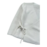 Wedoble Cardigan Tinta Unita per Neonata V2403308A BIANCO WEDOBLE 