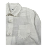 Il Gufo Camicia Manica Lunga Tnta Unita Collo Coreano per Bambino P25CL110L6006 PANNA IL GUFO 