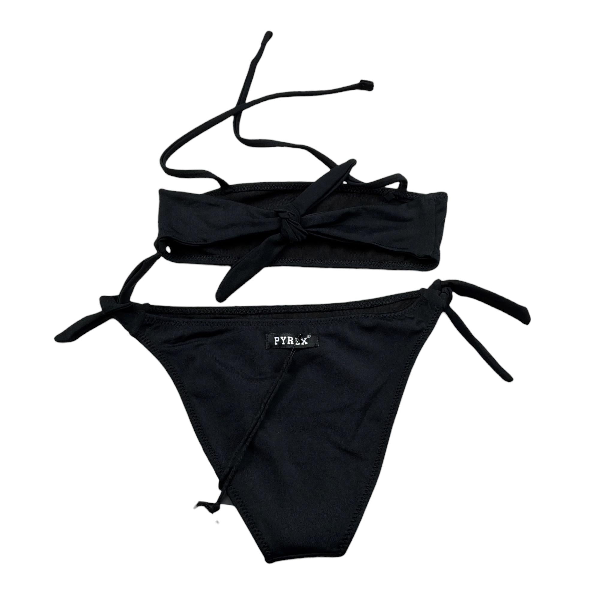 Pyrex Costume 2 Pezzi Fascia-Mutandina Nero per Bambina 020197 NERO PYREX 