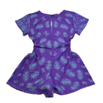 F**K Tuta Intera Mezza Manica Tinta Unita per Bambina FJ25G5H07JSX63 VIOLA F**K 