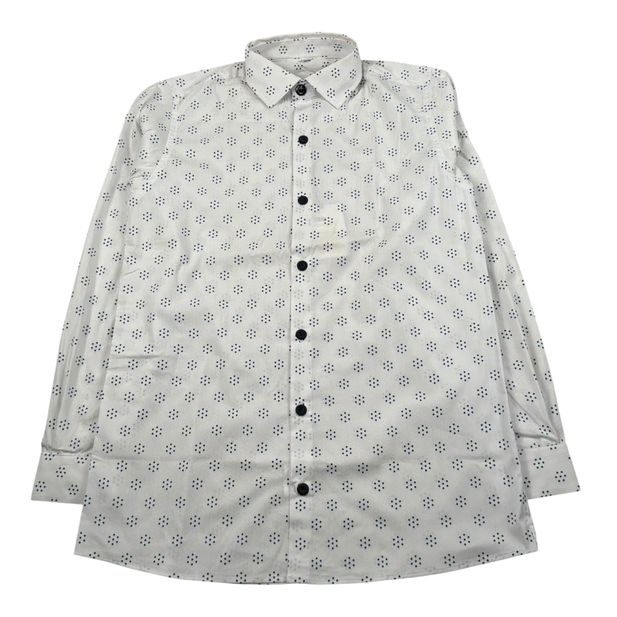 Neill Katter Camicia Manica Lunga Tinta Unita per Bambino 52309 BIANCO NEILL KATTER 