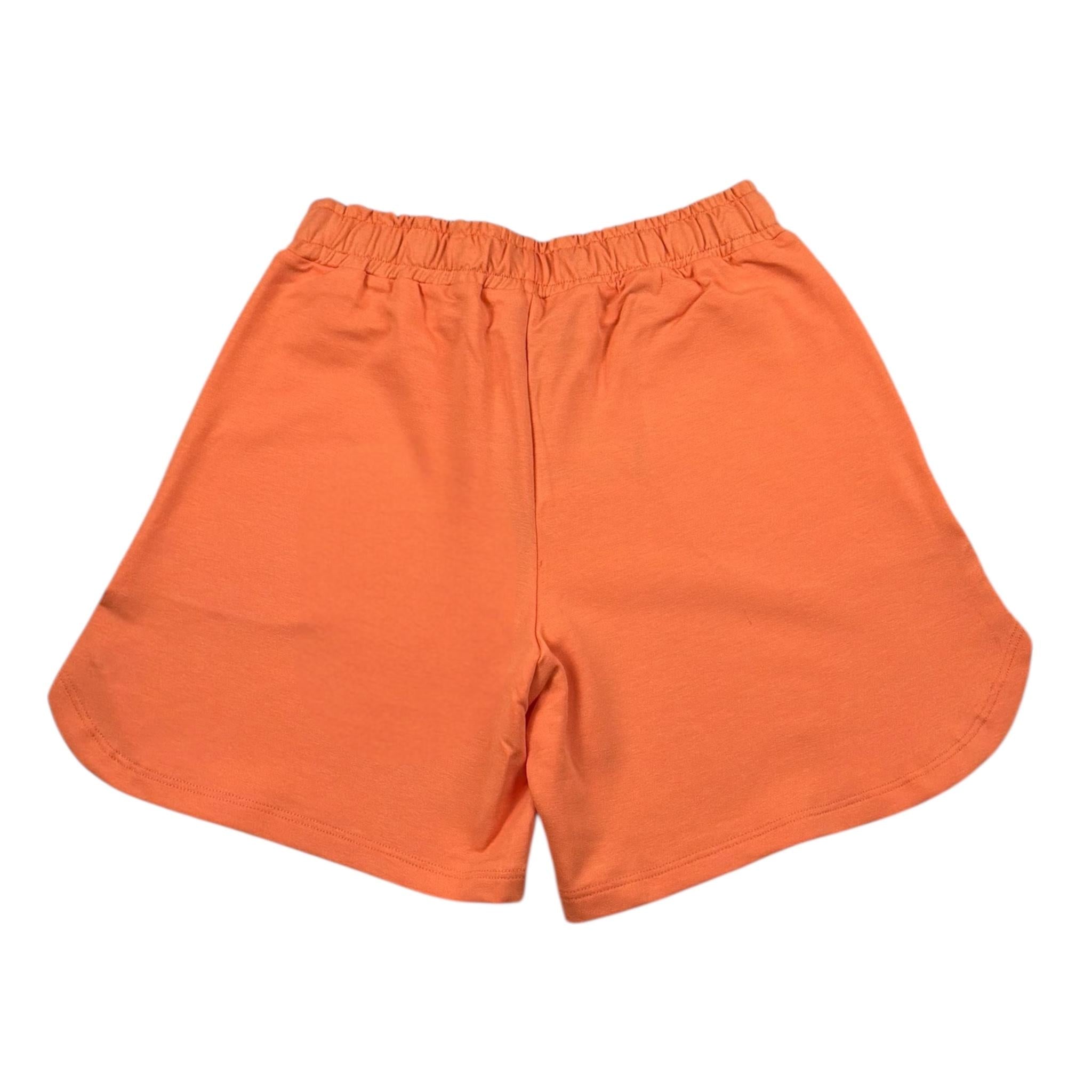 Gaelle Complet 2 Pezzi Felpa con Zip E Cappuccio-Short per Bambina 2745F00384 ARANCIONE GAELLE 