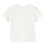 Mayoral T-Shirt Girocollo Tinta Unita con Stampe per Neonato 1057 BIANCO MAYORAL 