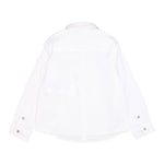 Emporio Armani Camicia Manica Lunga Tinta Unita per Neonato 8NHC01 BIANCO EMPORIO ARMANI 