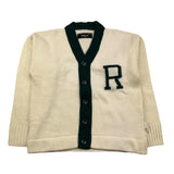 REPLAY cardigan tinta unita con scollo a v  Panna per Bambino SB5609 PANNA REPLAY 