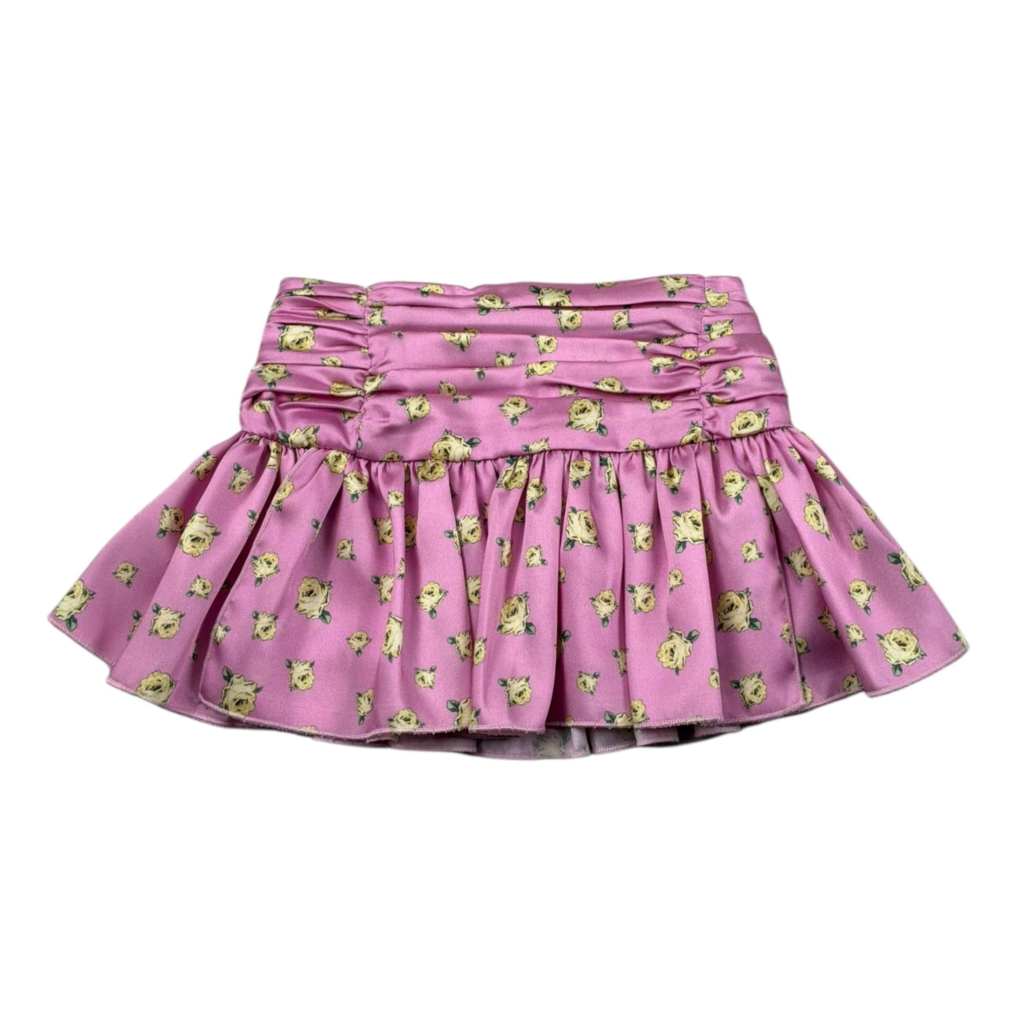 M+E' Gonna Tinta Unita con Stampa per Neonata UE1745NX ROSA M+E' 