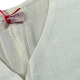 Kaos Gilet Tinta Unita per Bambina KS203 BEIGE KAOS 