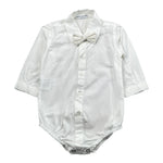 Manuel & Frank Camicia Modello Body Tinta Unita per Neonato MF3350I BIANCO MANUEL & FRANK 