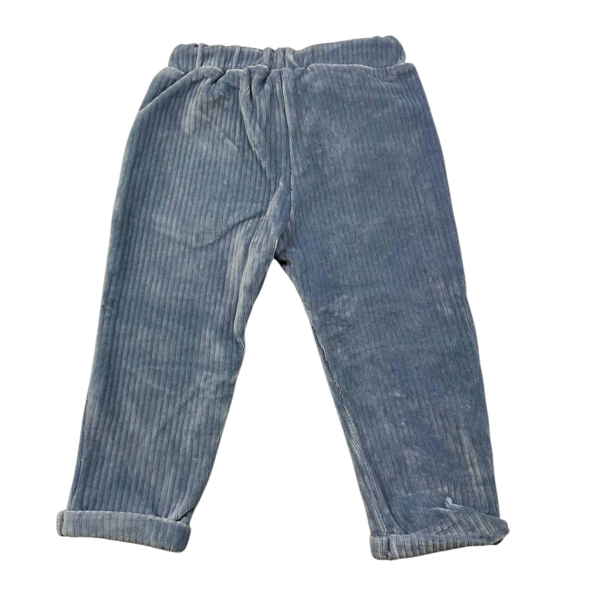 MAYORAL pantalone tinta unita in ciniglia  Azzurro per Neonato 2542 AZZURRO MAYORAL 