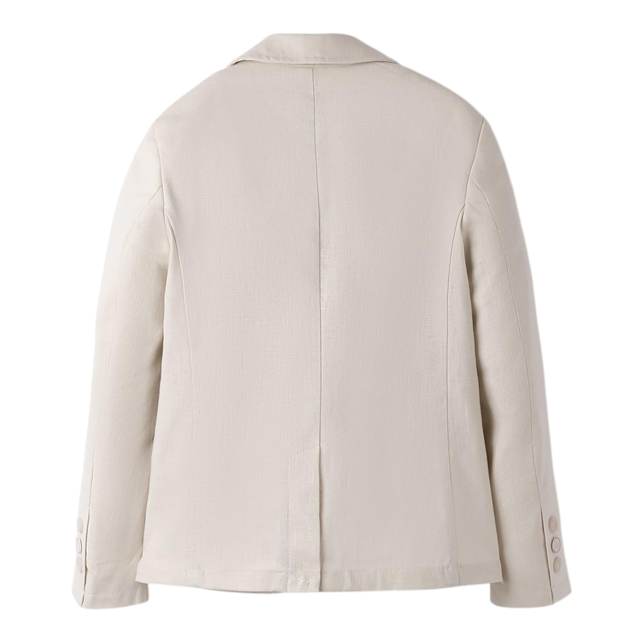 Sarabanda Giacca Tinta Unita con Bottoni per Bambino 0B669 BEIGE SARABANDA 