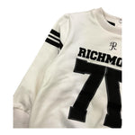 JOHN RICHMOND felpa con zip e cappuccio tinta unita con stampe Panna per Neonato RIA25052FE PANNA JOHN RICHMOND 