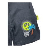 Barrow Kids Bermuda In Tuta Tinta Unita Con Stampa Nero Per Bambino