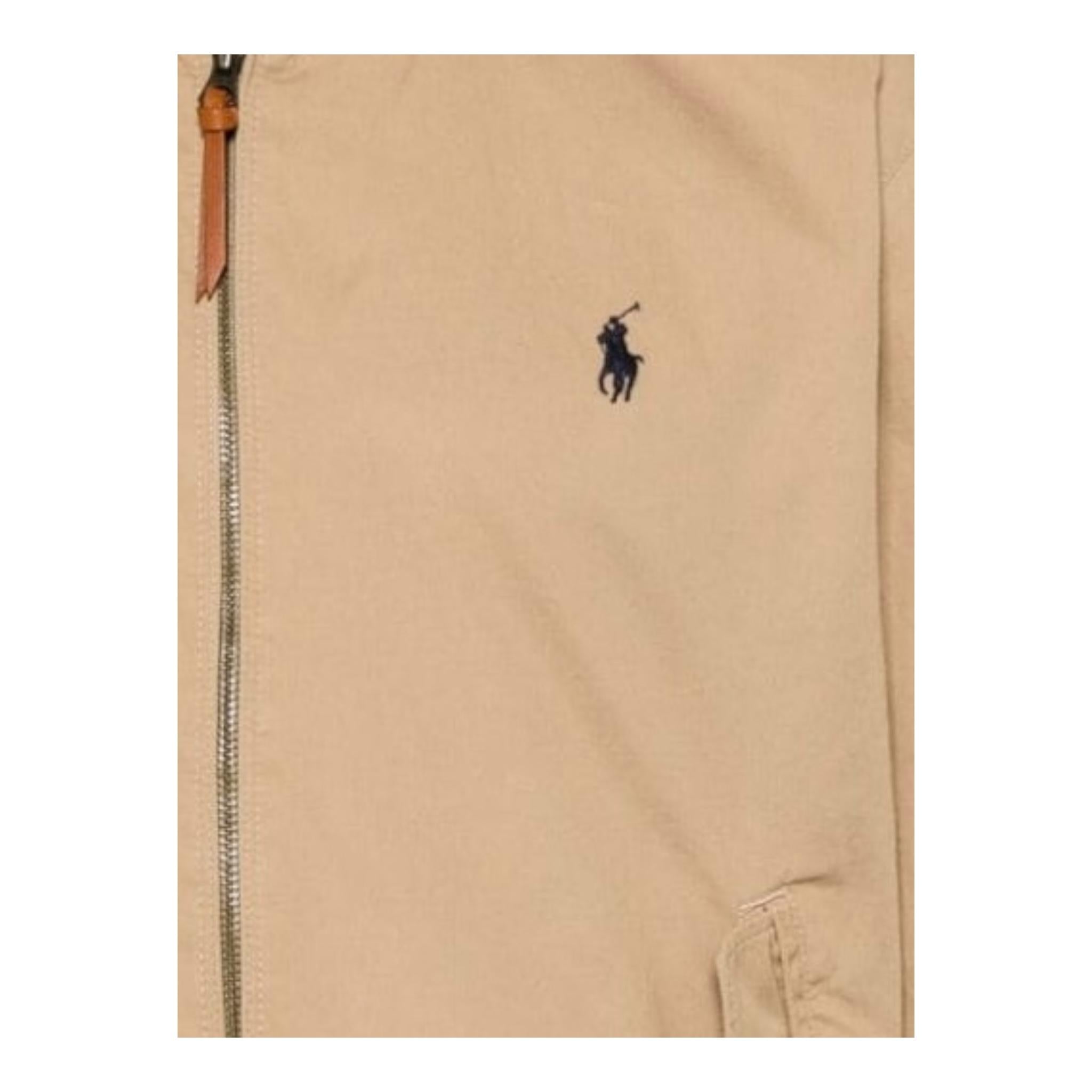 Ralph Lauren Giubbino Tinta Unita con Zip per Bambino 322934661001 BEIGE RALPH LAUREN 