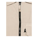 Stone Island Camicia Manica Lunga Tinta Unita con Zip per Bambino K1S161200001 BEIGE STONE ISLAND 