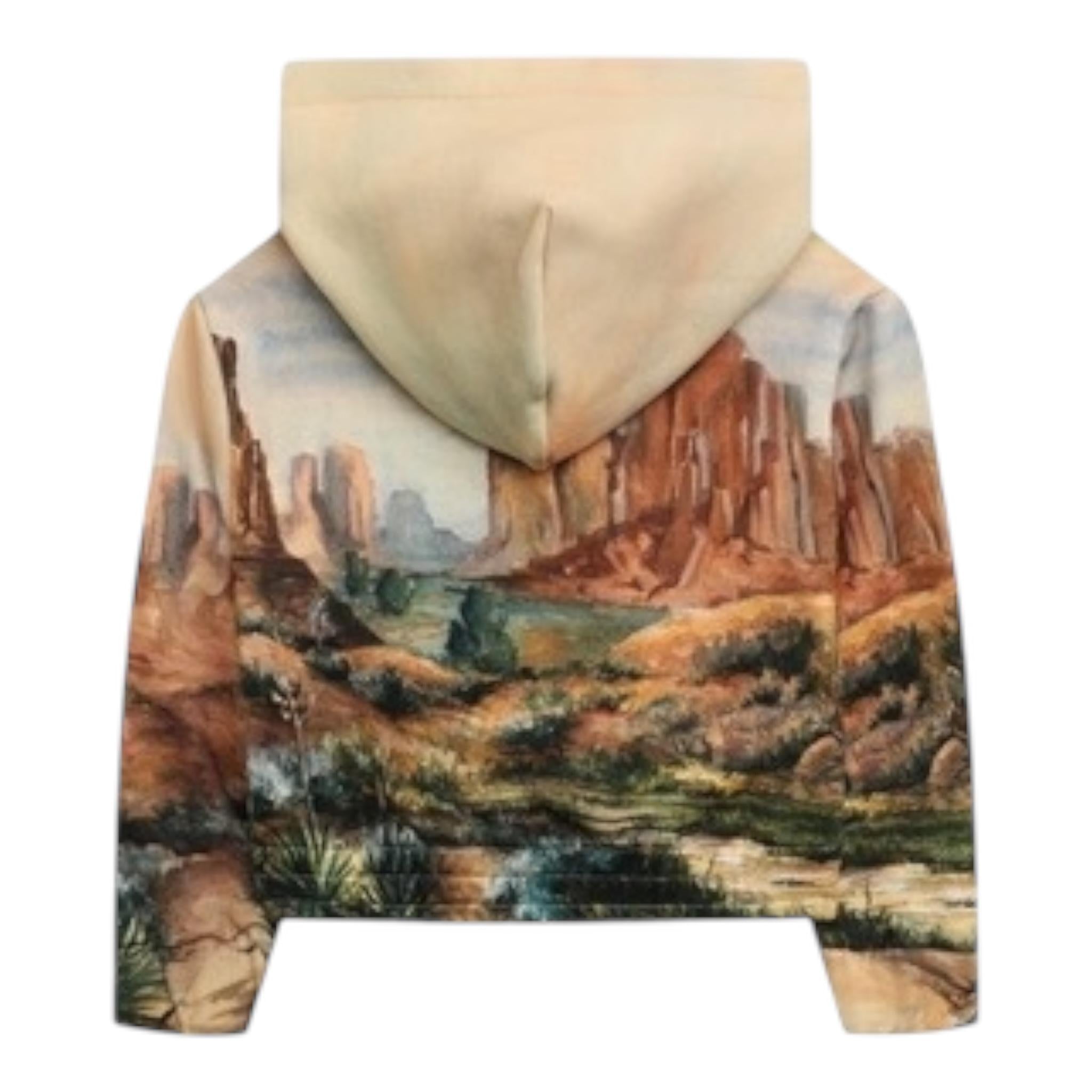 DOLCE & GABBANA fepa tinta unita con cappuccio e stampa Beige per Bambina L4JWIK BEIGE DOLCE & GABBANA 