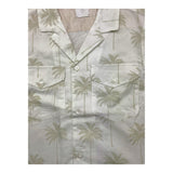Eleventy Camicia Tinta Unita Mezza Manica Con Fantasia Panna Per Bambino