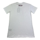 Just Cavalli Abito Mezza Manica Tinta Unita con Brillantini per Bambina JGP26032VE BIANCO JUST CAVALLI 